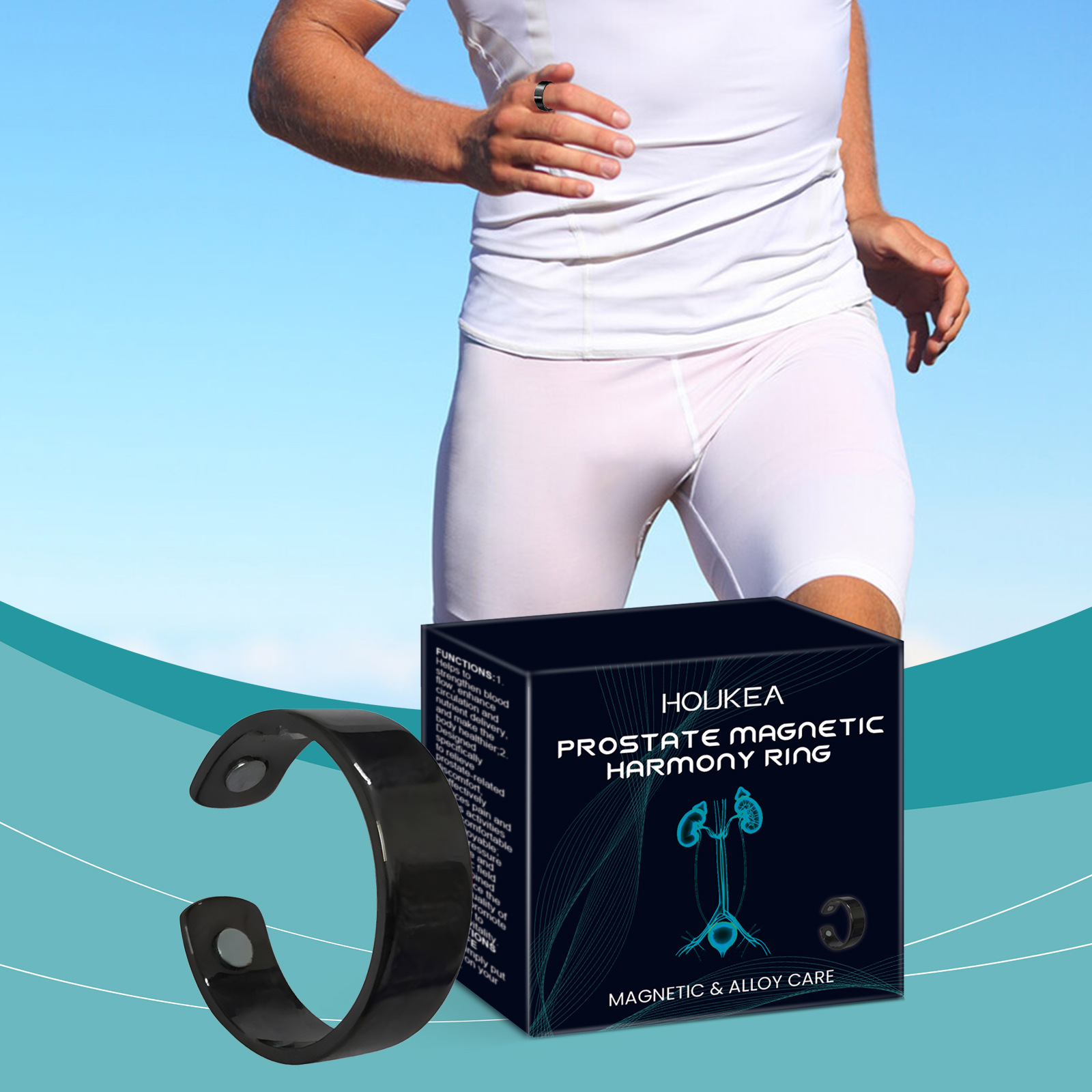 Health Wellness Products - Prostata-Ring, verbessert die Durchblutung, beruhigende Stärkung,