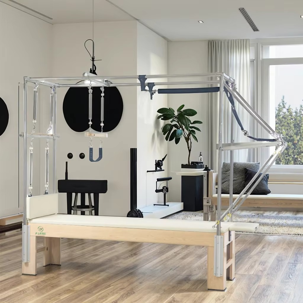 Health & Wellness Retailers - Professioneller, langlebiger Pilates-Reformer aus Ahornholz mit