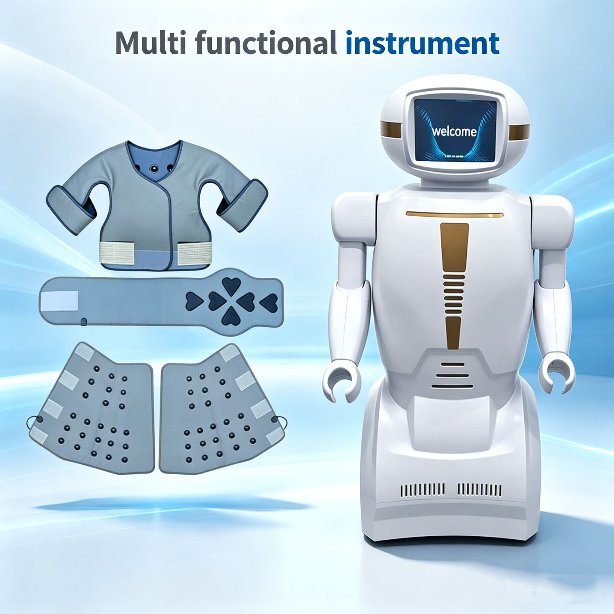 Health Wellness Uk - Roboter-Gesundheits- und Wellness-Gerät für Schulter, Rücken,