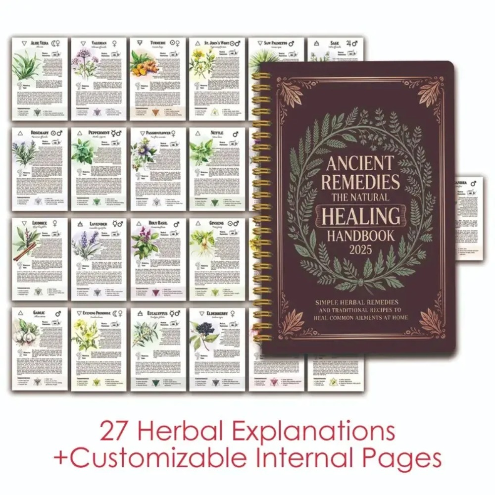 Holistic Health & Wellness - Handbuch zur natürlichen Heilung, Spiralbindung, Leitfaden
