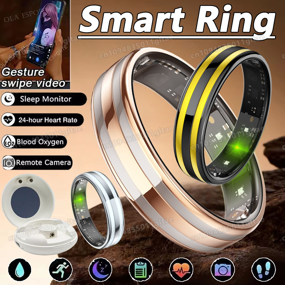 Blood Oxygen Monitor - Gestenerkennung Smart Ring Gesundheitsmonitor Smart Ring
