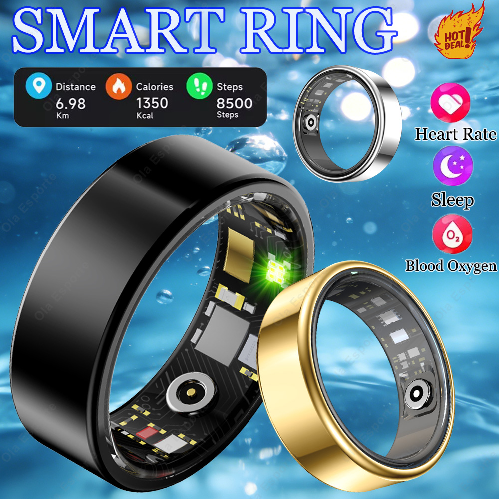 Blood Oxygen Monitor - Neuer Multifunktionaler Smart Ring für Männer