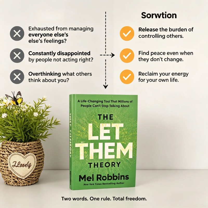 Die „Let Them“-Theorie von Mel – Health & Wellness Retailers Bewertung und Preis