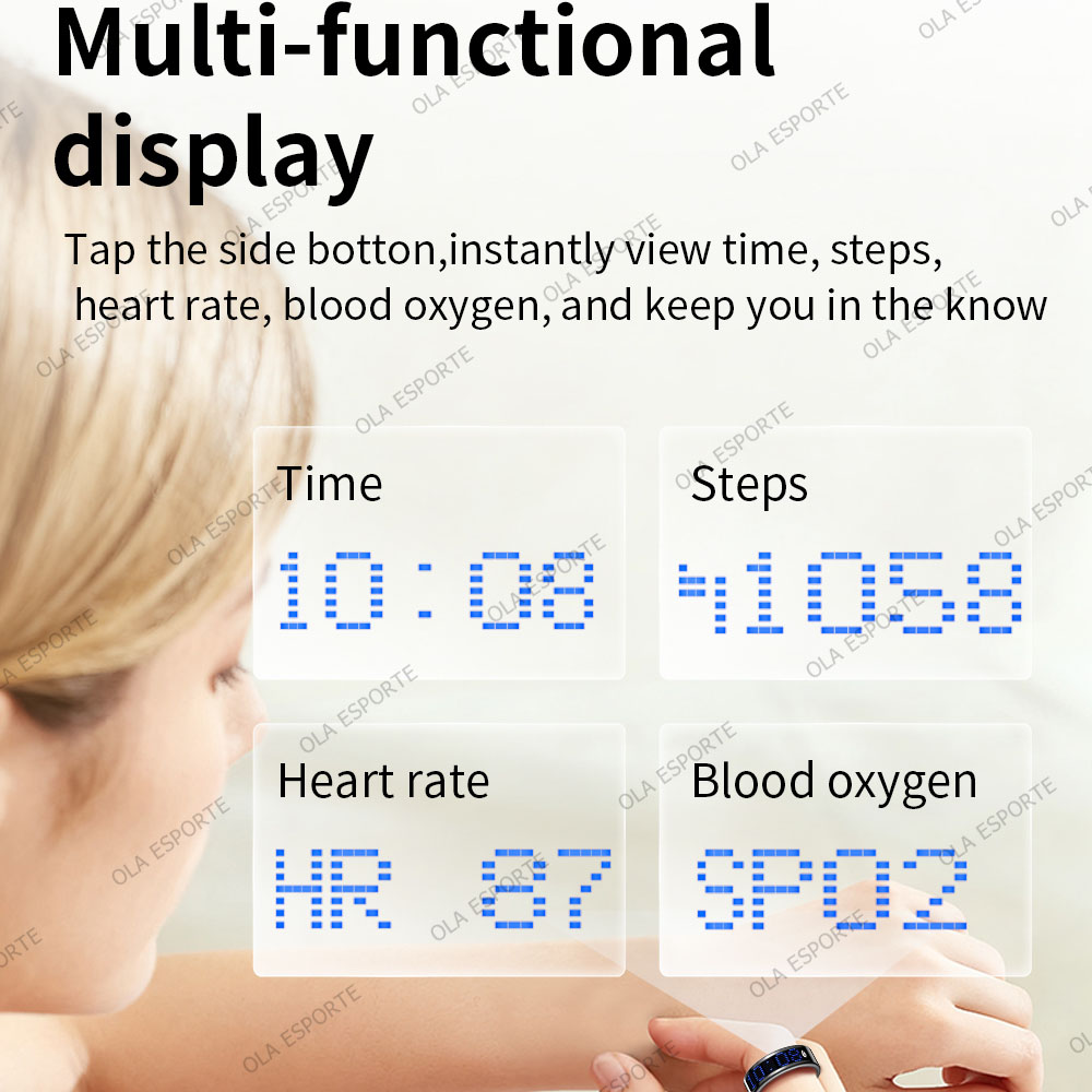 Intelligenter Ring mit Display – Blood Oxygen Monitor Bewertung und Preis