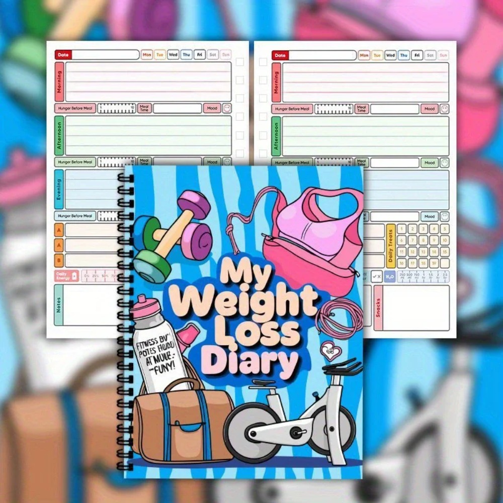 Gewichtsverlust-Planungs-Journ – Fitness Journal Planner Bewertung und Preis