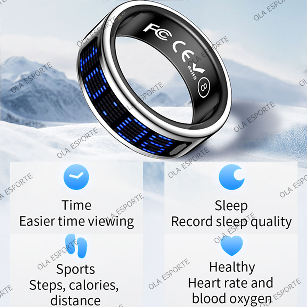 2025 Smart Ring Männer Frauen  – Blood Oxygen Monitor Bewertung und Preis