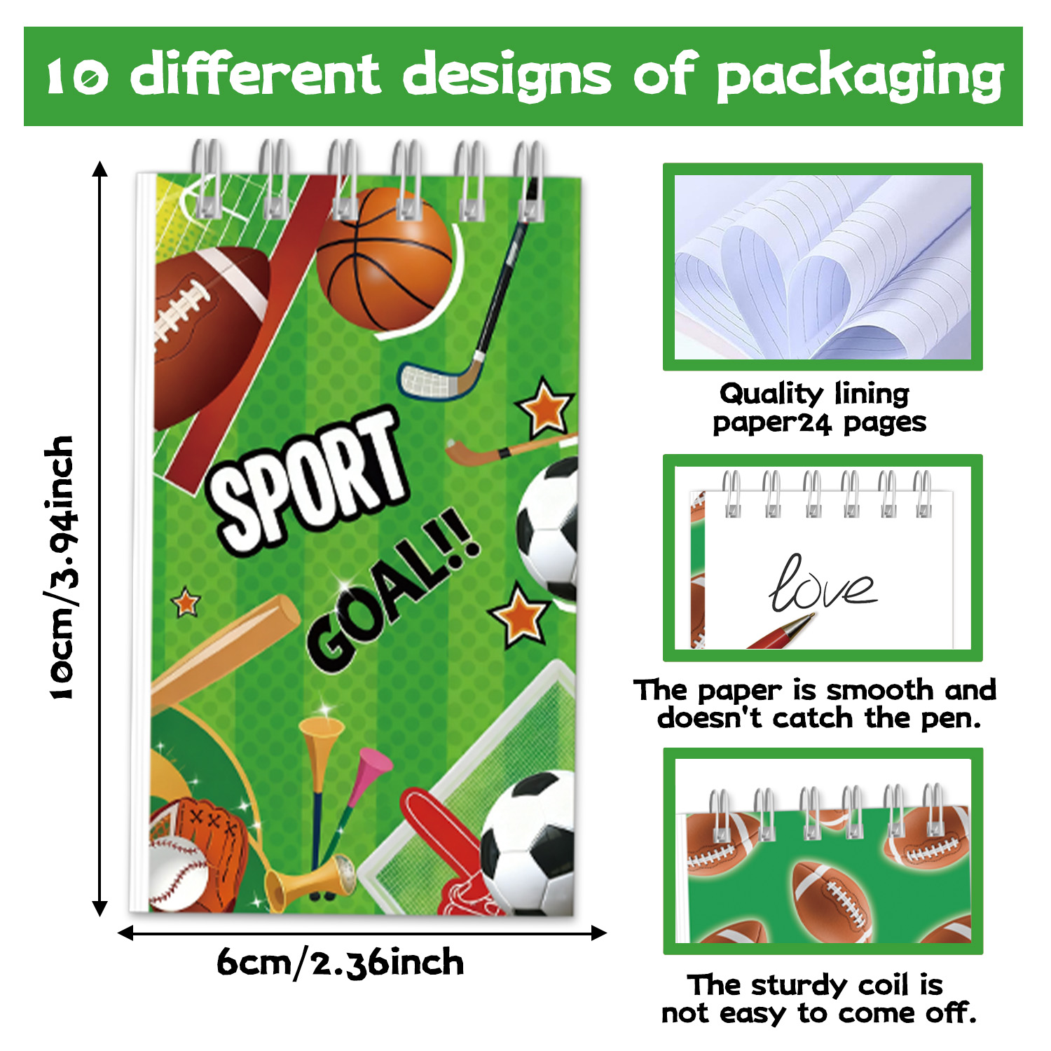 Multi-Sport-Ball-Mini-Spiral-N – Fitness Journal Planner Bewertung und Preis