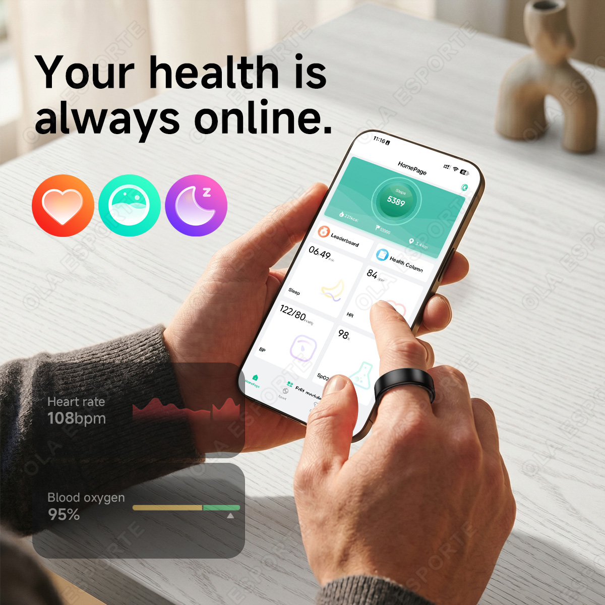 R10 Smart Ring mit Ladecase Me – Blood Oxygen Monitor Bewertung und Preis